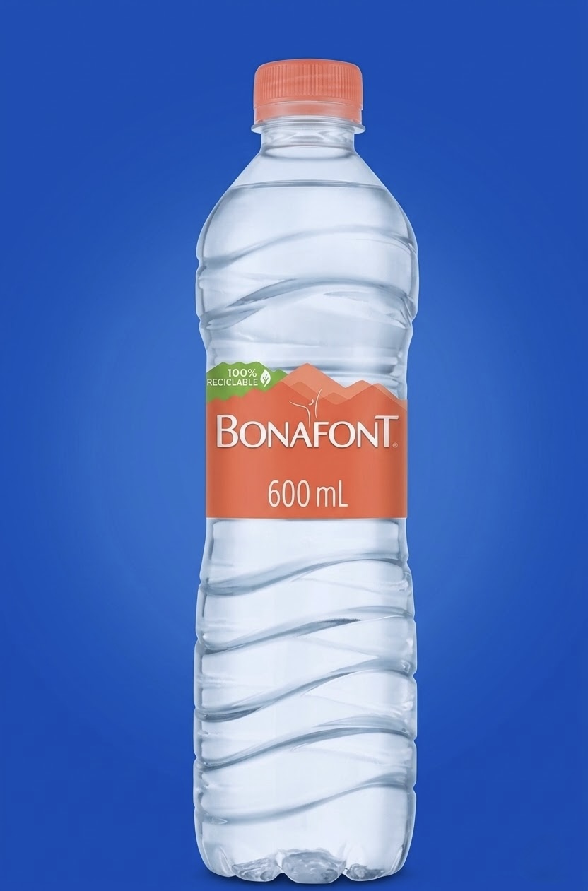 Agua embotellada 600 ml