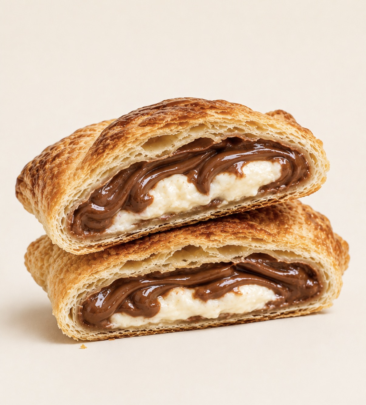 Nutella con queso crema